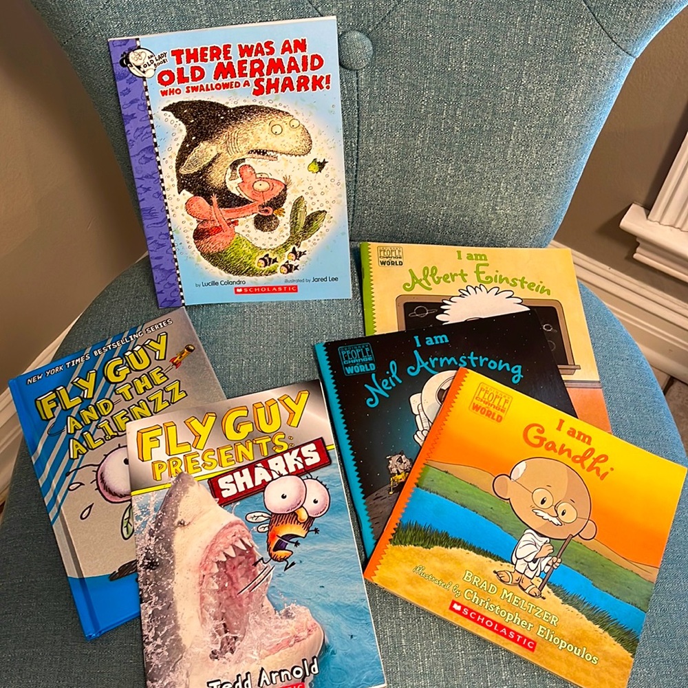 6 books